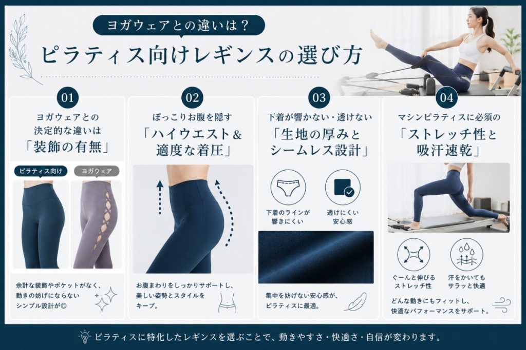 2026年最新】ピラティスレギンスおすすめ10選！透けない＆体型カバー